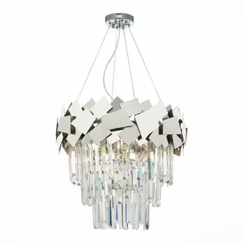 Светильник подвесной caserta (st luce) прозрачный