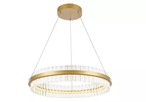 Светильник подвесной cherio (st luce) прозрачный 140 см.