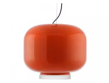 Светильник подвесной chouchin (desondo) оранжевый 25 см.
