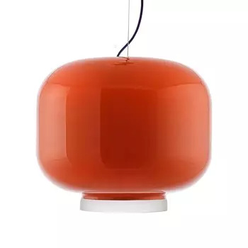 Светильник подвесной chouchin (desondo) оранжевый 25 см.