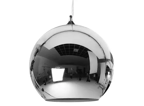 Светильник подвесной copper else (desondo) серебристый 35 см.