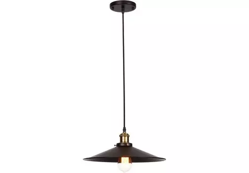Светильник подвесной (divinare) черный 15 см.