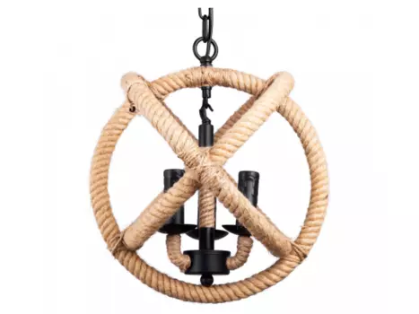 Светильник подвесной dutchman (desondo) коричневый 25 см.