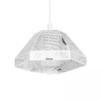 Светильник подвесной elliot (desondo) серебристый 17x11x17 см.