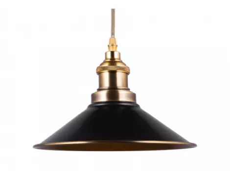 Светильник подвесной filament gleam (desondo) черный 17 см.