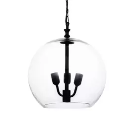 Светильник подвесной glasblazer orb (desondo) прозрачный 40 см.