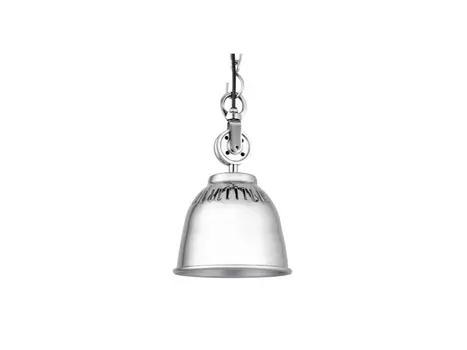 Светильник подвесной gopher (desondo) серебристый 30 см.