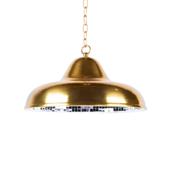 Светильник подвесной hobson (desondo) золотой