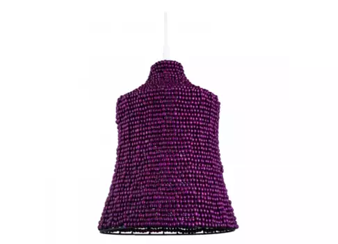 Светильник подвесной jewelry (desondo) фиолетовый 35 см.