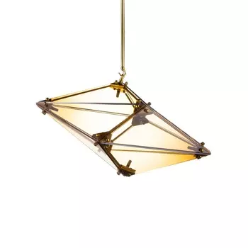 Светильник подвесной kitrino (desondo) золотой 60x32x30 см.