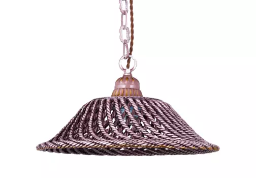 Светильник подвесной koira (desondo) коричневый 13 см.