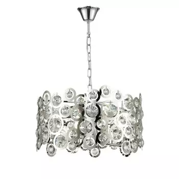 Светильник подвесной letina (st luce) серебристый 126.0 см.