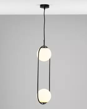 Светильник подвесной lucia (moderli) черный 68 см.