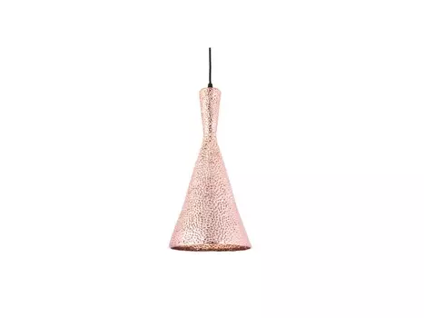 Светильник подвесной lux beat tall (desondo) розовый 40 см.