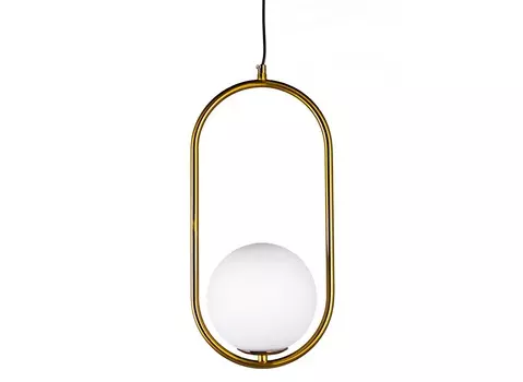 Светильник подвесной luxor swatch (desondo) золотой 20x40x14 см.