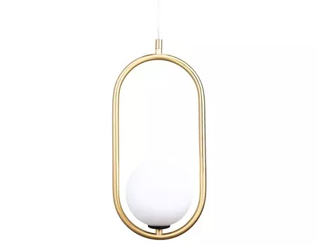 Светильник подвесной luxor swatch (desondo) золотой 18x37x12 см.