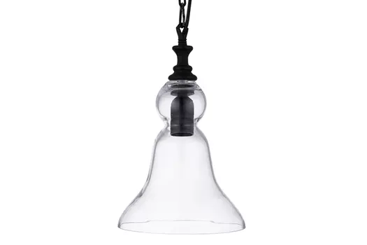 Светильник подвесной mavro bell (desondo) черный 32 см.