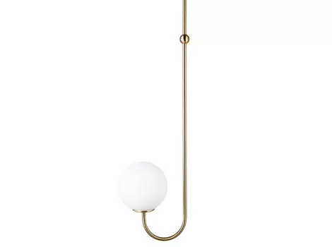 Светильник подвесной melilla (desondo) золотой 14x110x21 см.