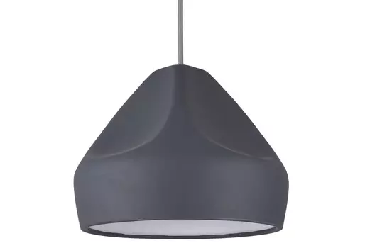 Светильник подвесной miranda fit (desondo) серый 20 см.