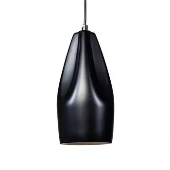 Светильник подвесной miranda long (desondo) черный 28 см.