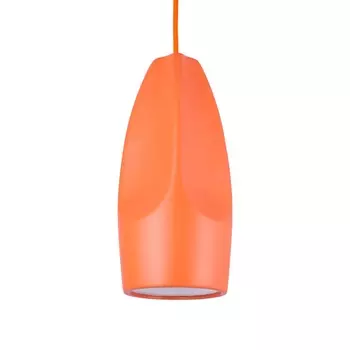 Светильник подвесной miranda long (desondo) оранжевый 29 см.