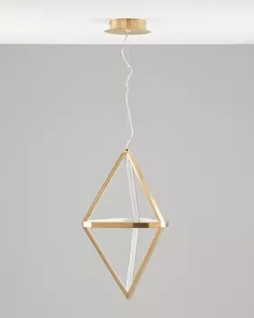 Светильник подвесной moderli v10350-pl grape (stoolgroup) золотой 32x60x36 см.