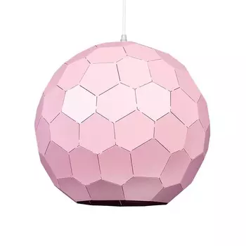 Светильник подвесной otona (desondo) розовый 38 см.