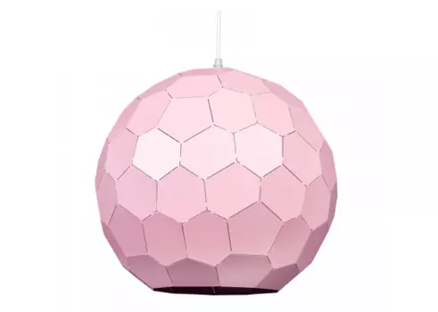 Светильник подвесной otona (desondo) розовый 38 см.