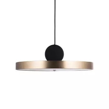 Светильник подвесной pushto halo (desondo) золотой 13 см.