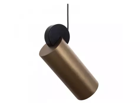 Светильник подвесной pushto linder (desondo) бронзовый 16x31x11 см.