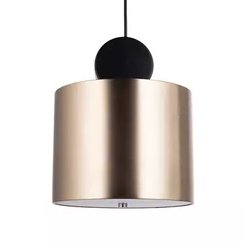 Светильник подвесной pushto linder (desondo) золотой 28 см.