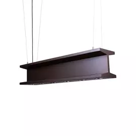 Светильник подвесной rafter (desondo) черный 100x20x20 см.