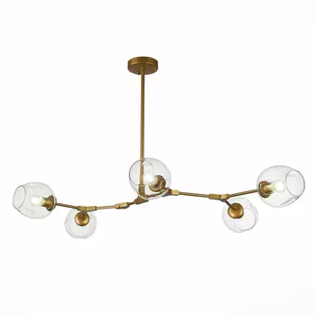 Светильник подвесной rametto (st luce) золотой 139x78x78 см.