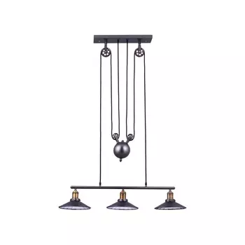 Светильник подвесной relation mirror (desondo) черный 88x120x22 см.