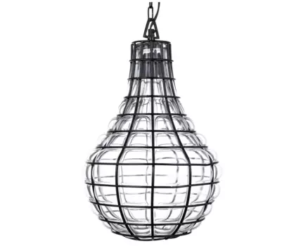 Светильник подвесной saari (desondo) прозрачный 41 см.