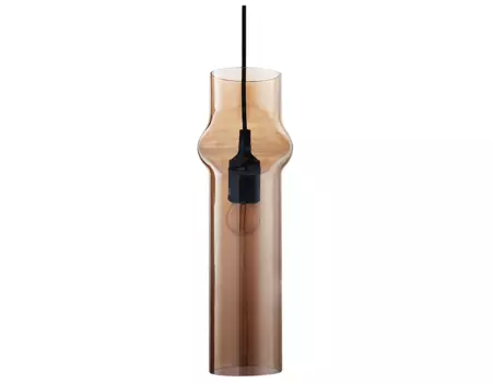 Светильник подвесной sleeve (desondo) коричневый 40 см.