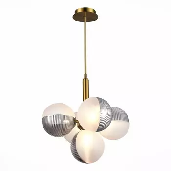 Светильник подвесной st luce aveiro sle1096-203-05 (st luce) золотой