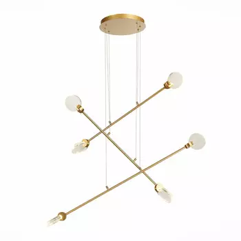 Светильник подвесной st luce montecelio sl6104.203.06 (st luce) золотой 1 см.