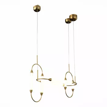 Светильник подвесной st luce olbia sl6004.303.06 (st luce) золотой