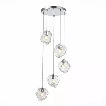 Светильник подвесной st luce portici sl1175.103.05 (st luce) серебристый