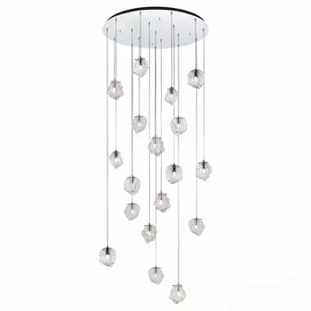 Светильник подвесной st luce portici sl1175.103.18 (st luce) прозрачный 1 см.