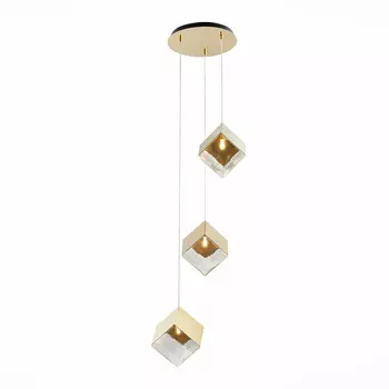 Светильник подвесной st luce riello sl1182.203.03 (st luce) золотой