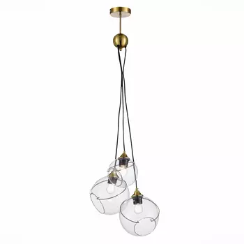 Светильник подвесной st luce satturo sle103113-03 (st luce) золотой