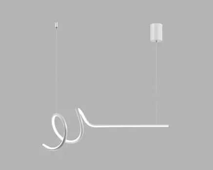 Светильник подвесной светодиодный moderli v10465-cl torino (stoolgroup) белый