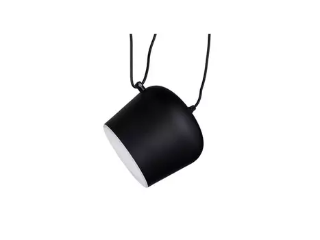 Светильник подвесной tambour (desondo) черный 20 см.