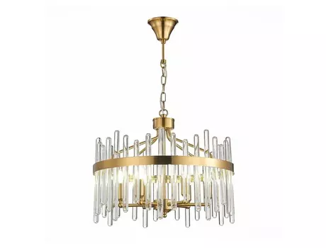 Светильник подвесной tellurio (st luce) золотой 143 см.