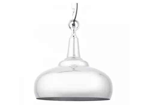 Светильник подвесной troughton (desondo) серебристый 39 см.