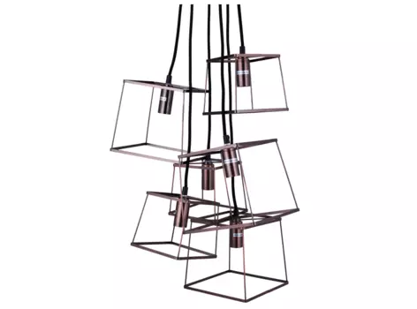 Светильник подвесной vankila (desondo) коричневый 45x80x45 см.