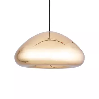 Светильник подвесной void (desondo) золотой 13 см.