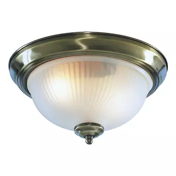 Светильник потолочный (arte lamp) бронзовый 15 см.